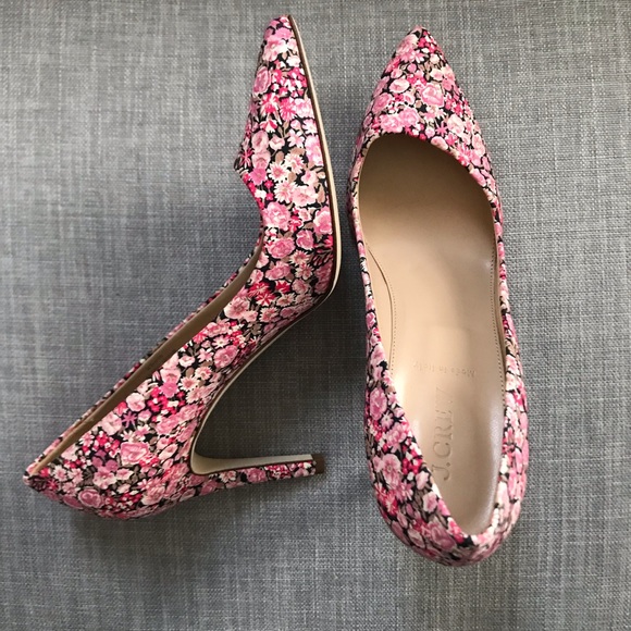 J. Crew Shoes - NWOT J. Crew Everly Liberty Floral Pumps Size 8.5